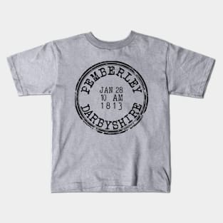 Pemberley Stamp Kids T-Shirt